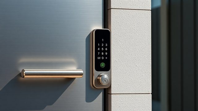 Çelik Kapı X Pro Akıllı Kilit Sistemi Montajı
